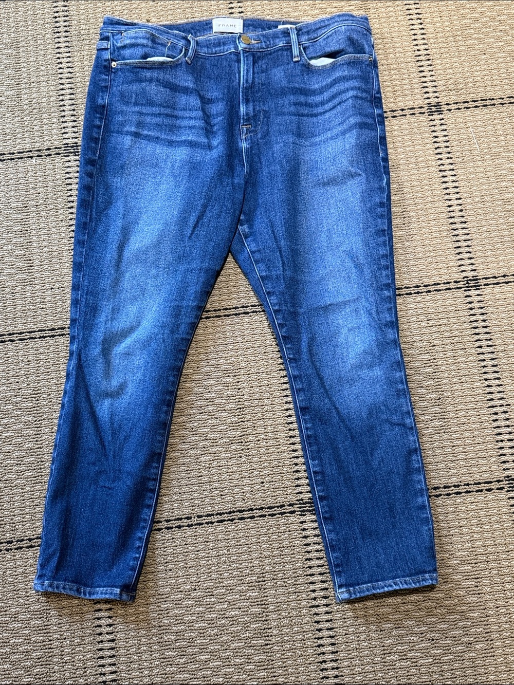 Frame Denim Le High Skinny crop Jeans